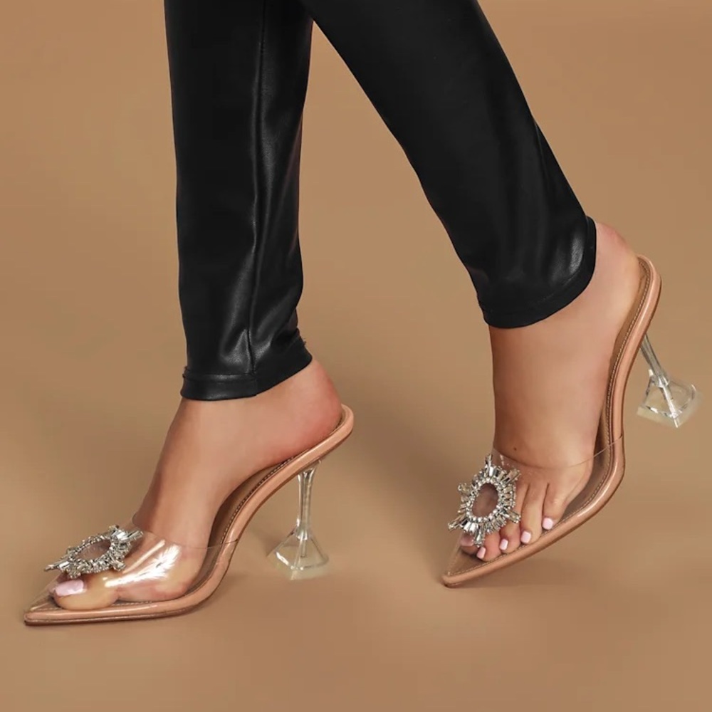 Lulus clear heels